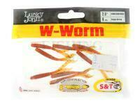 Przynęty miękkie Lucky John W-Worm 2.5" 64mm - 085