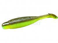 Soft baits Lunker City Grubster 5cm - #277 Green Pumpkin/ Chartreuse