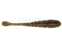 Soft Baits X Zone Lures Pro Series Slammer 4" 10cm - Green Pumpkin Purple Gold Flake