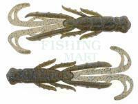 Soft Baits X Zone Lures Scented Stealth Creature 2.75" 7cm - Green Pumpkin Blue Flake