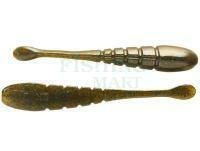 Soft Baits X Zone Lures Pro Series Finesse Slammer 3.25" 8cm - Green Pumpkin Blue Flake
