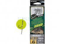 Leaders Owner Method Feeder Braid with Spear FDB-01 10cm 0.18mm #6 15lb 6.8kg 6pcs