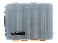 Pudełko na przynęty Savage Gear Lurebox 2 Sided Smoke Short | 20.5 x 17 x 4.8cm