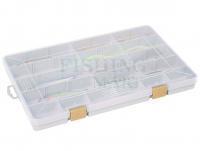 Pudełko Westin W3 Tackle Box Grey/Clear - 35.5x22.5x3.5 cm