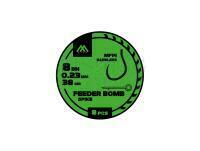 Przypony Mikado Feeder Bomb MF14 Rigs Spike 0.23mm/38cm - #8