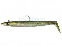 Savage Gear Sandeel V2 18cm 86g 2+1pcs - Green Silver