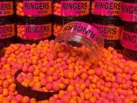 Przynęty Ringers Chocolate Orange Duos Wafters 6mm+10mm - Pomarańczowy/Różowy