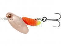 Lure Savage Gear Grub Spinners #1 3.8g - Copper Red Yellow