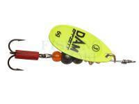 Spinner Effzett Fluo Spinner 10g #4 - Yellow