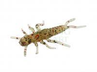 Soft baits Fishup Stonefly 0.75 - 045 Green Pumpkin/Red & Black