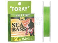 Braided Line Toray Salt Line Sea Bass F4 150m #0.8