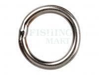 Kółka łącznikowe Gamakatsu Hyper Solid Ring Stainless Nickel #6 | 200kg