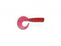 Soft Baits Delalande King 12cm - 14 - Rouge Pailleté