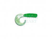 Soft Baits Delalande King 3cm - 20 - Vert Pailleté