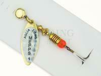 Spinner Mepps Aglia Long Rainbo #0 | 2.5g - Gold / Silver