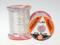 UTC French Tinsel X-Large Oval Silver