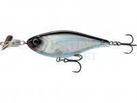 Wobler Headbanger Cranky Shad 101mm 33g Slow sink - Black/Silver