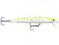 Wobler Rapala Jointed 13cm - Silver Fluorescent Chartreuse UV