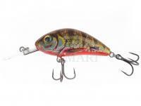 Wobler Salmo Hornet Rattlin H3.5 -  Yellow Holographic Perch