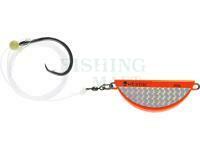 Halibut Anti Twist Rig Circle Hook 450g - Orange Flash