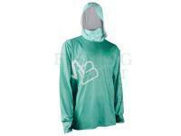 Bluza zawodnicza-teamowa MegaBaits z kapturem i kominem - XL