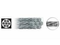 Przypony Dragon Surfstrand 7x7 Clear Silver 30cm 9kg