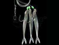 Zestaw Dega Norway-Rig 3 fishes - Grey