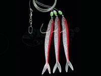 Zestaw Dega Norway-Rig 3 fishes - Pink-Glitter