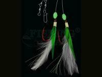 Zestaw morski Dega Ocean-Rig with fringe eads and 2 side-arms - Green