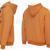 Savage Gear Hoodies Mega Jaw Hoodie Sun Orange