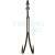 Mustad Frog Trailer Double 2X 78124AP-BN