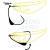 Black Cat Hooks Mega-Offset-Hook DG coating