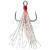 Mustad Treble hooks In-Line Triple Grip Feathered